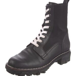Rag & Bone leather Mid-calf Combat Boots